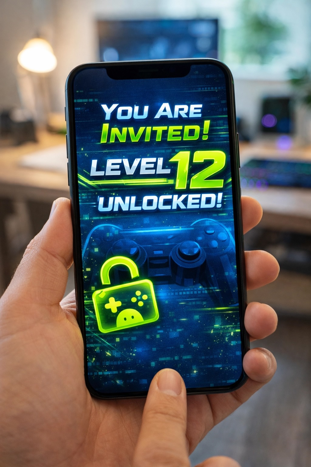 digital birthday invitation