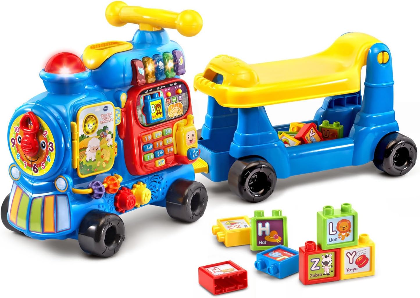 Vtech toddler interactive ride-on train