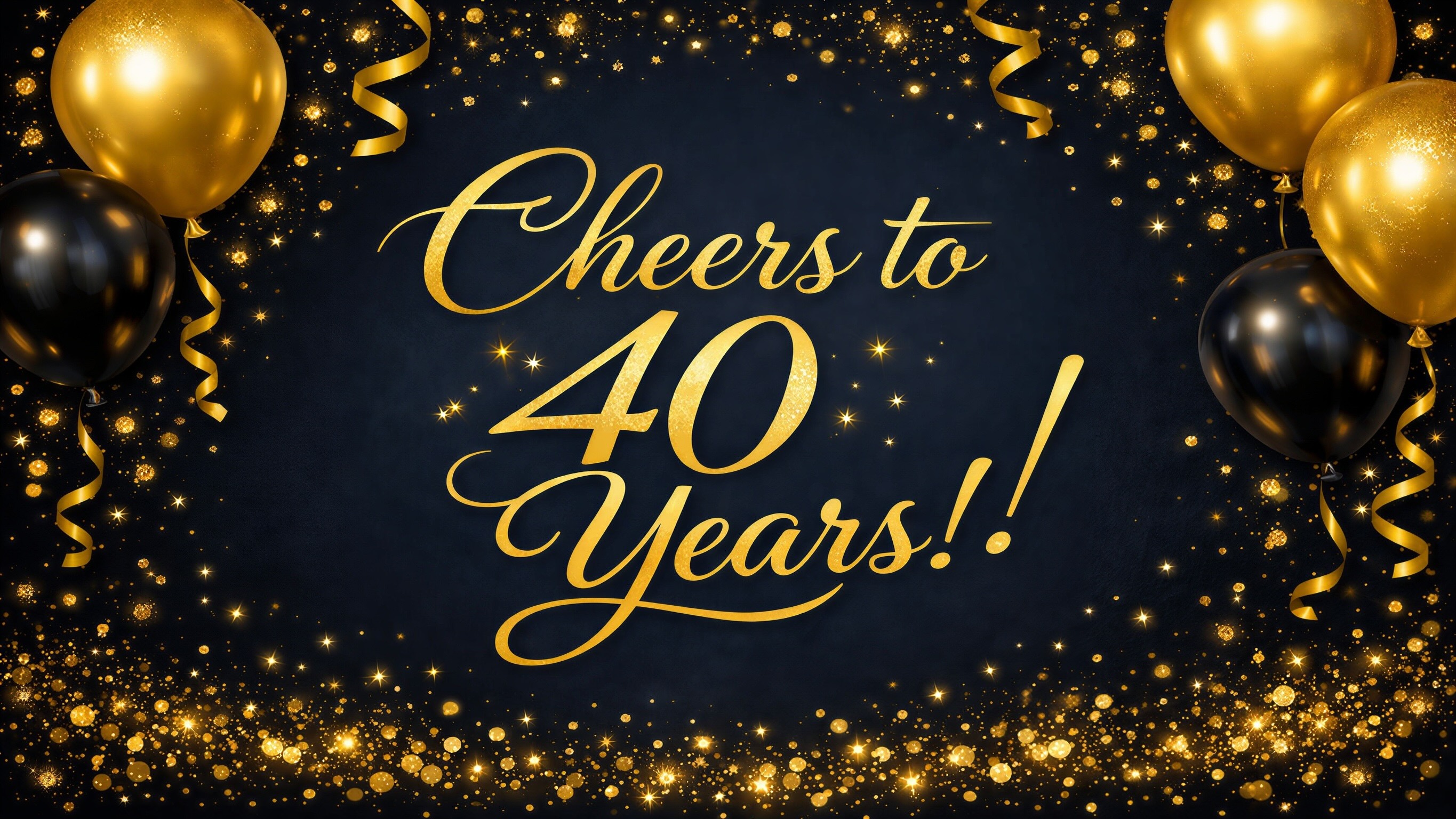 Invitation to 40th Birthday