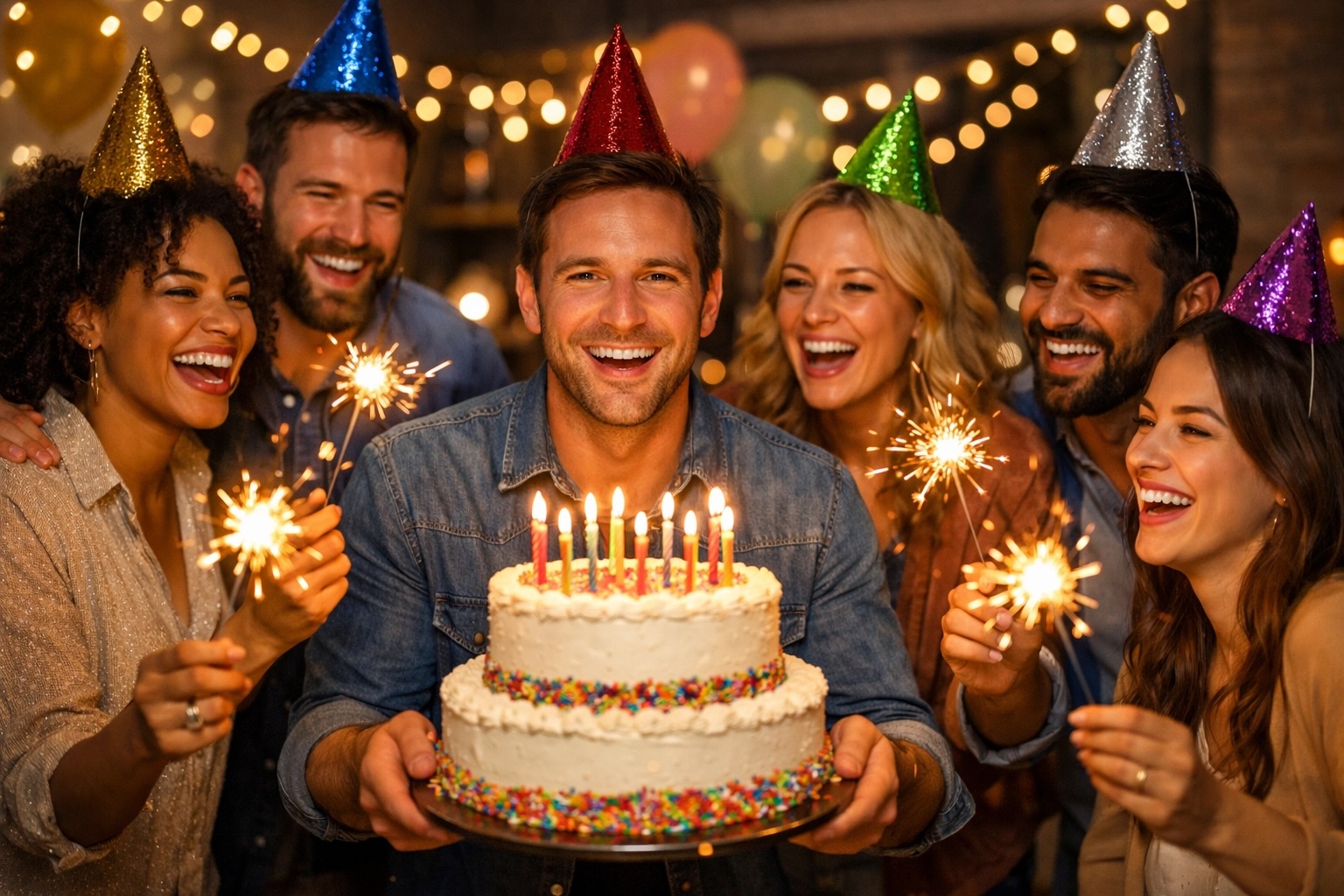 adult birthday party