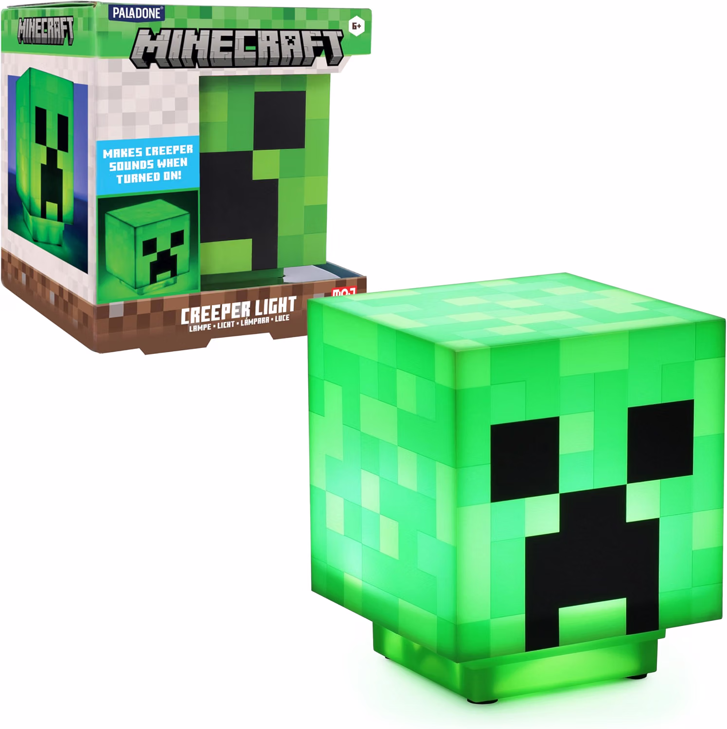 minecraft creeper night light
