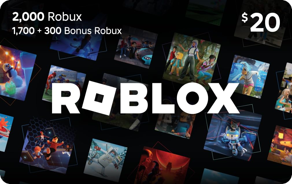 Roblox Robux gift card