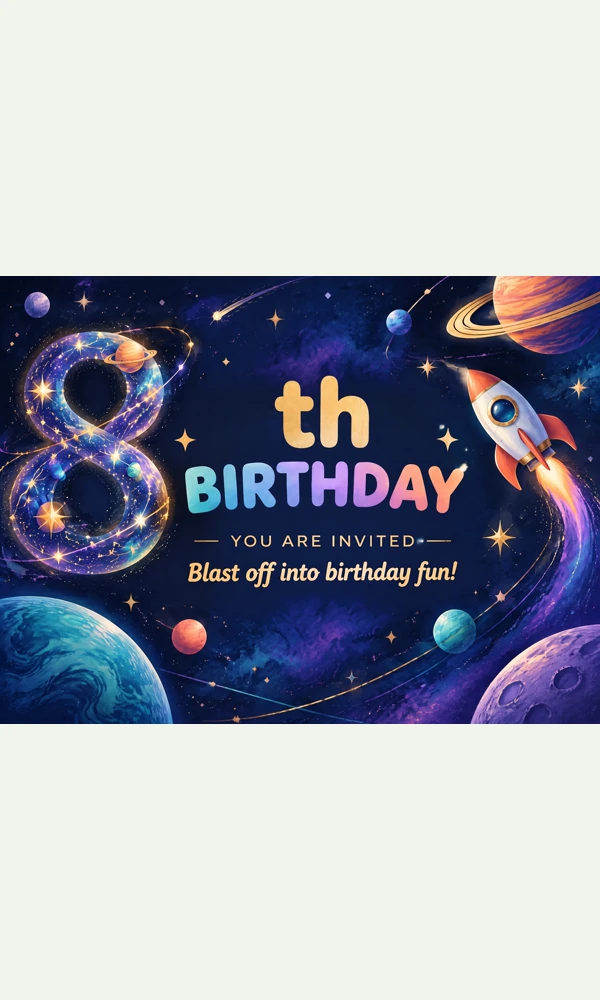 8th Blast Off Into Fun
