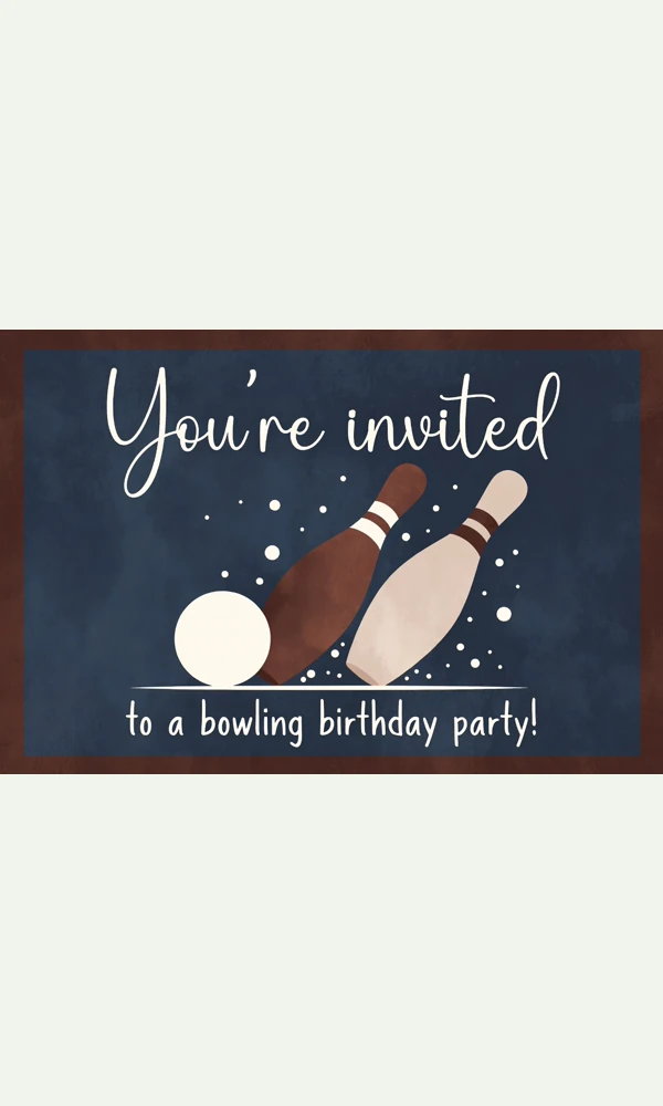 Bowling Invite
