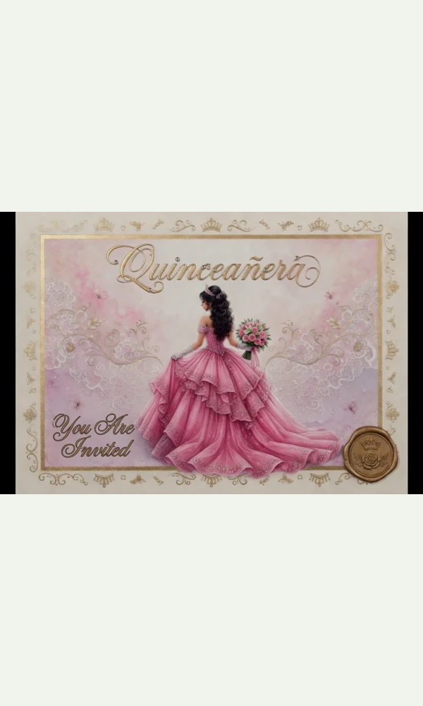 Quinceanera Invitation