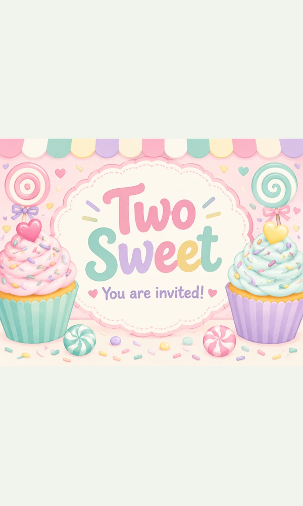 Two Sweet Invitation