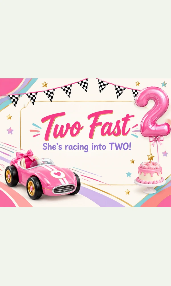 She's Racing Into Two
