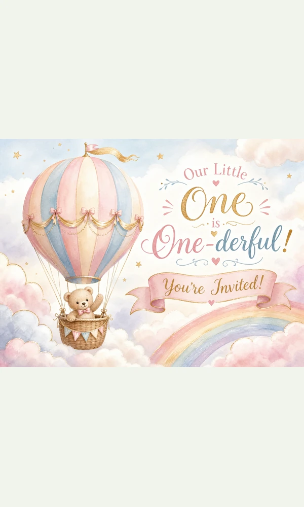 Little One Is One-derful