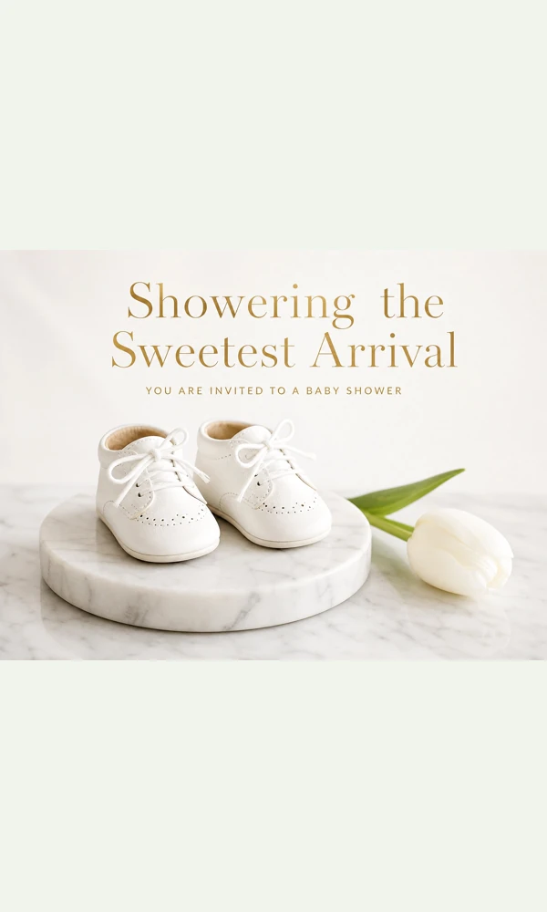 Showering The Newest Arrival