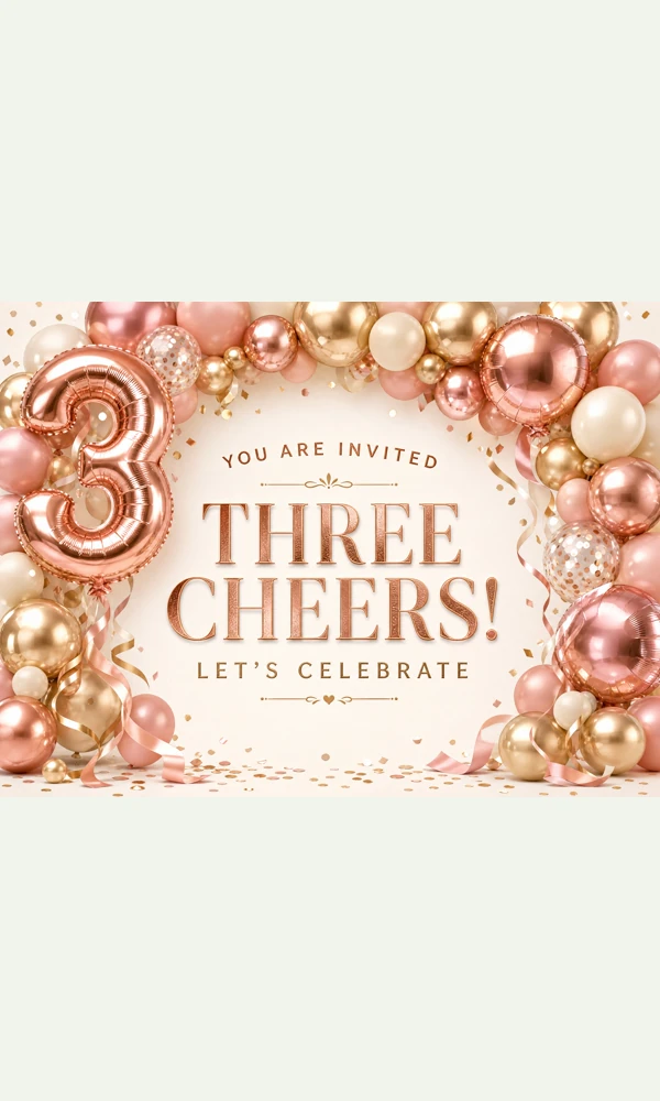 Three Cheers!