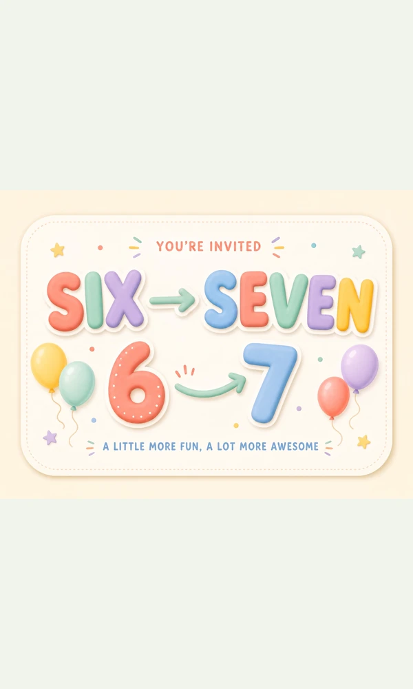 6 -> 7