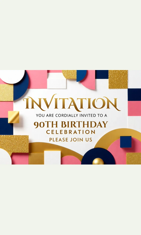 90th Invitation