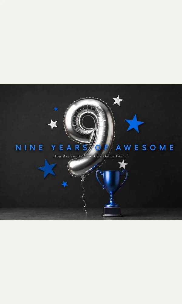 9 Years Of Awesome