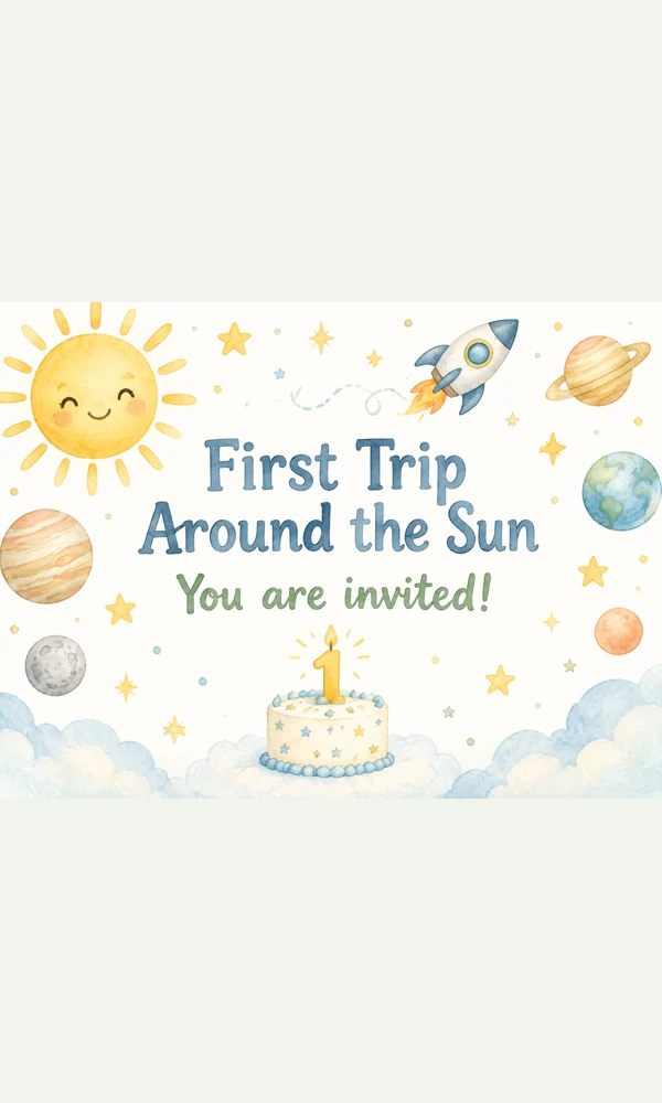 Around The Sun For The First Time