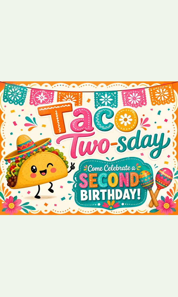 Taco Twosday Birthday