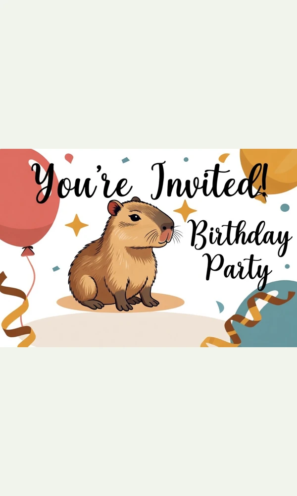 Capybara Invites You