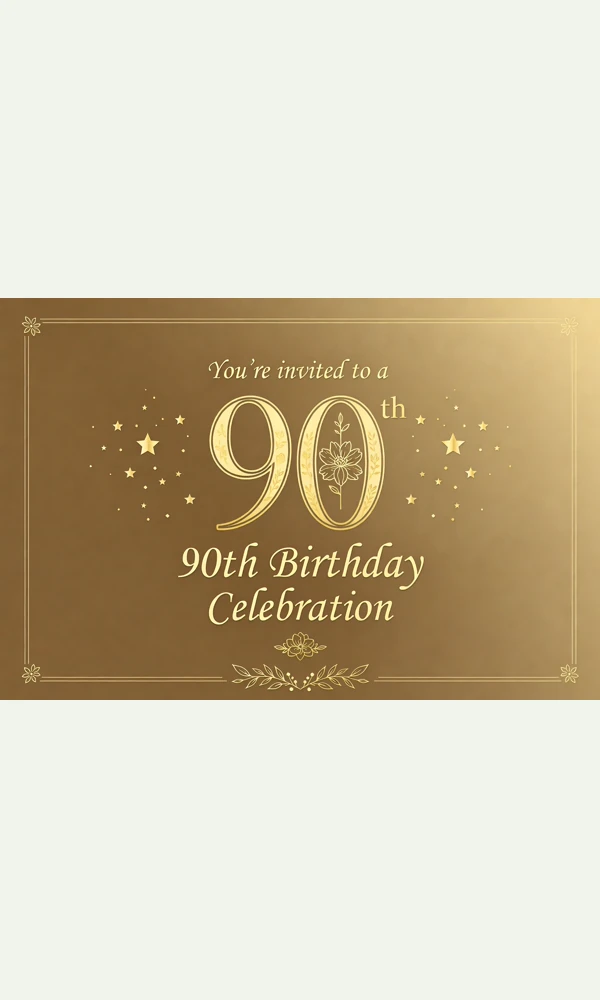 90th Birthday