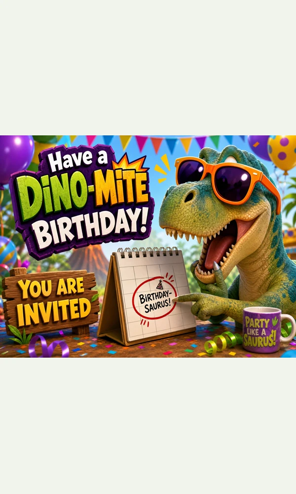 Dino-Mite Birthday