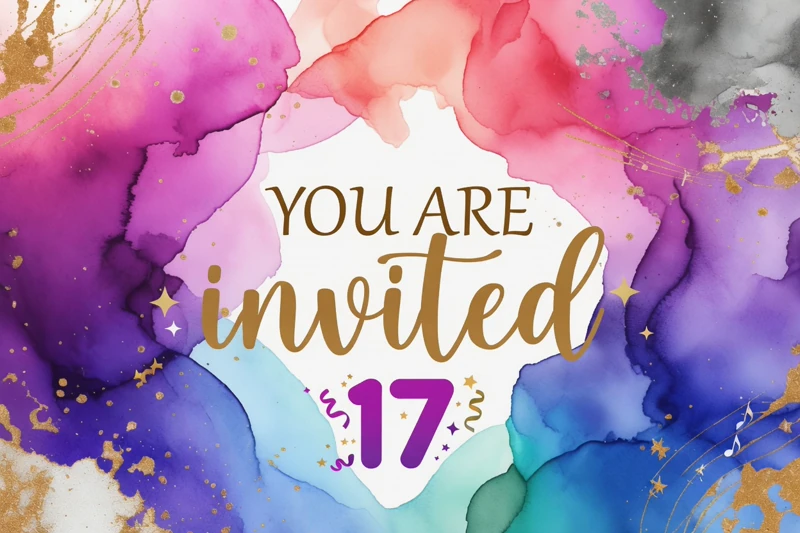 17th Party — 17th Birthday, Colors