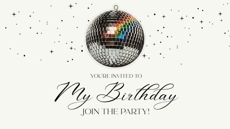 Disco Vibes — Disco Ball, Dance Party, Sparkles