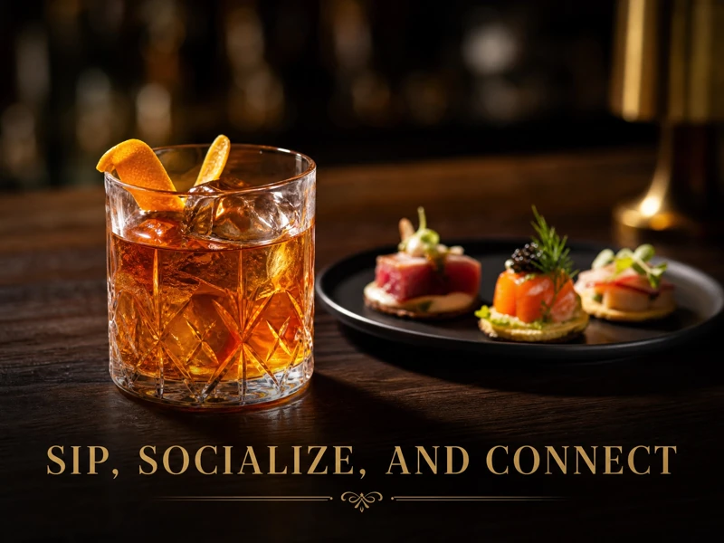 Sip, Socialize And Connect — Dinner Party, Cocktail Party, Reception