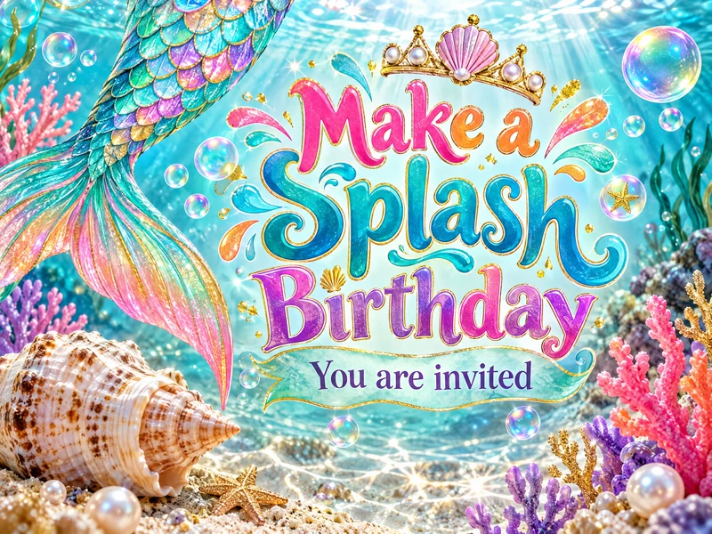 Make a Splash Birthday
