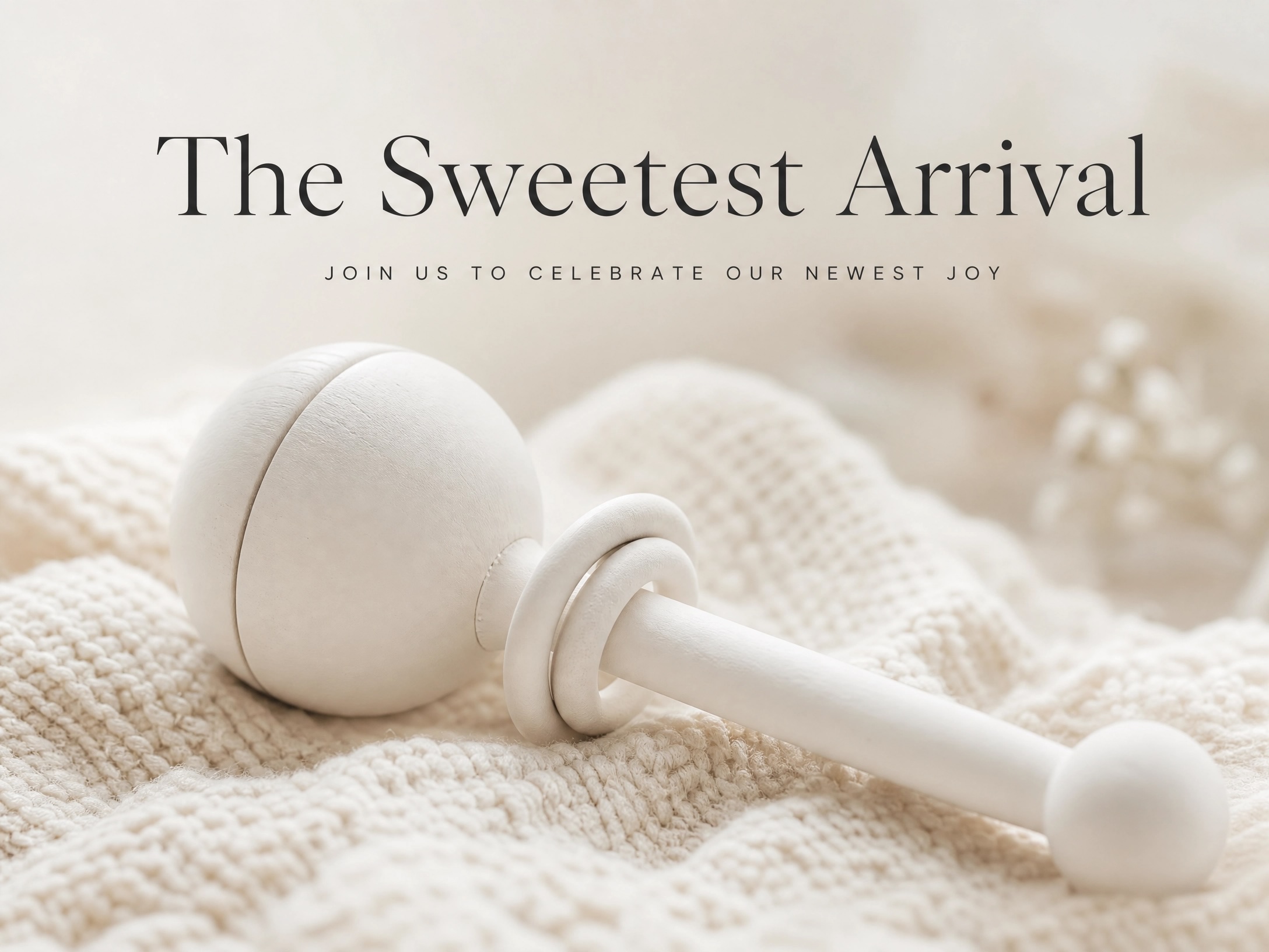 The Sweetest Arrival
