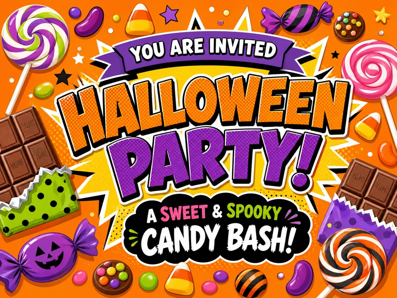 A Spooky Candy Bash — Halloween Party, Halloween Candy, Trick Or Treat