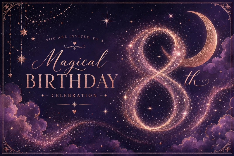 Magical 8 — 8th Birthday, Moon