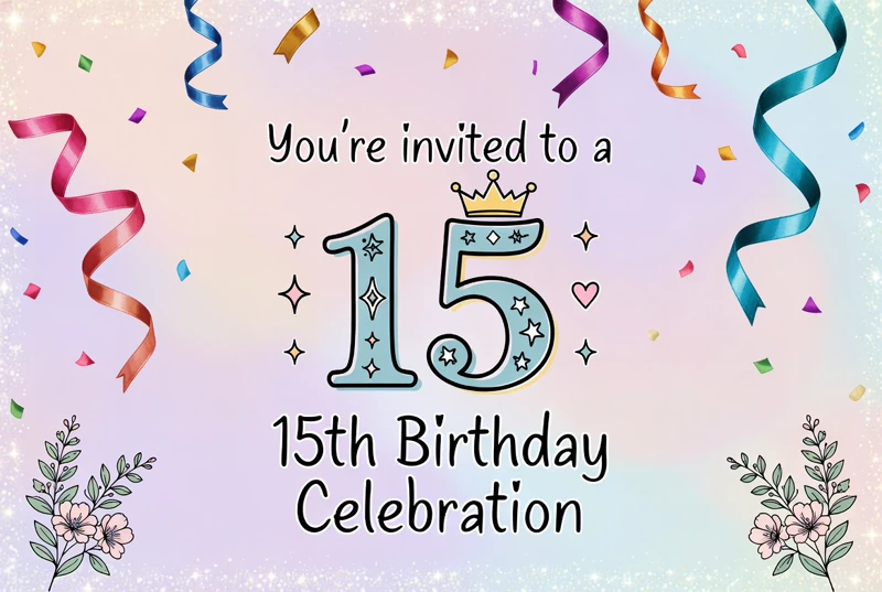 15th Birthday Fun — Fifteenth