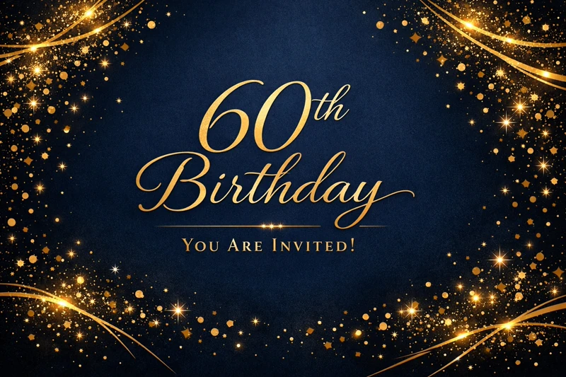 The Big Six Zero — 60th Birthday, Sixty, Sixtieth