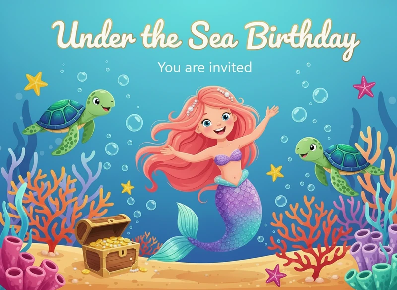 Under The Sea Birthday