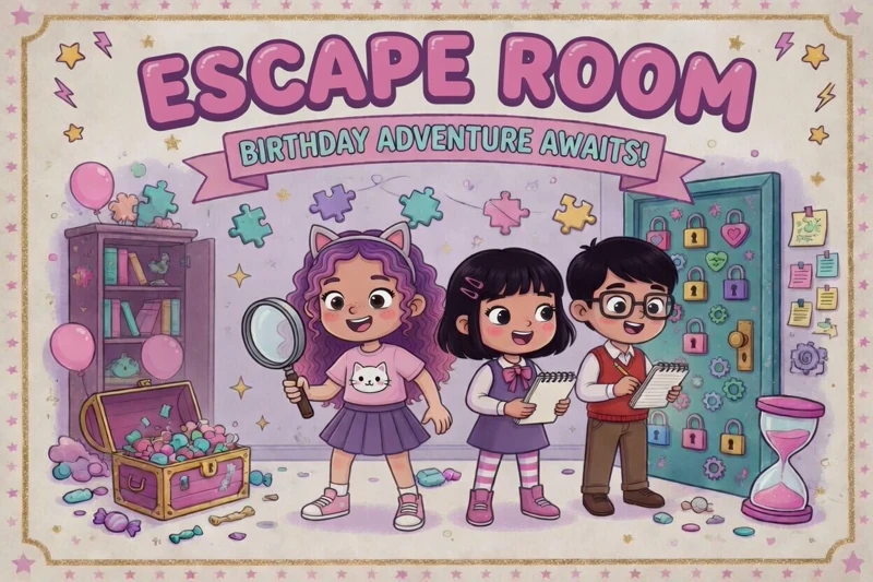 Escape Room Adventure — Escape Room Birthday