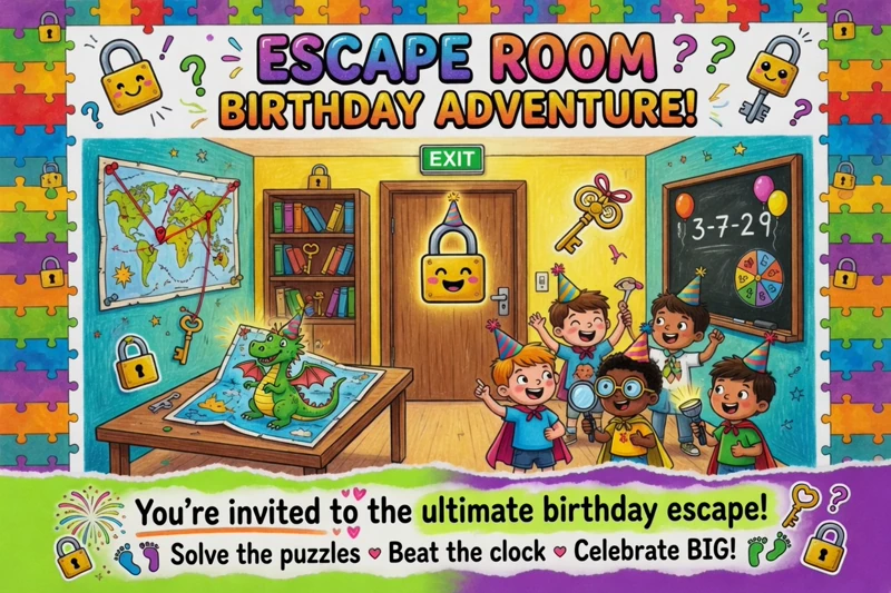 Escape The Room — Escape Room Birthday