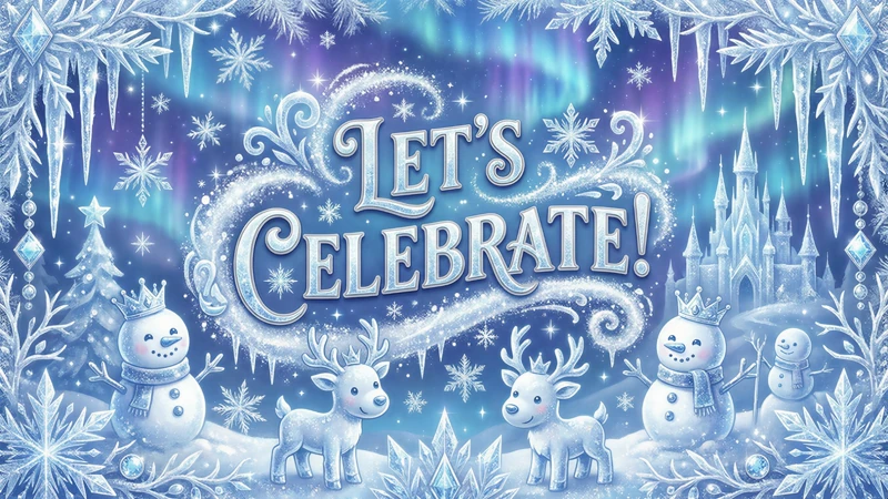 Winter Wonderland Celebration — Winter Wonderland, Snowman, Frozen, Snow