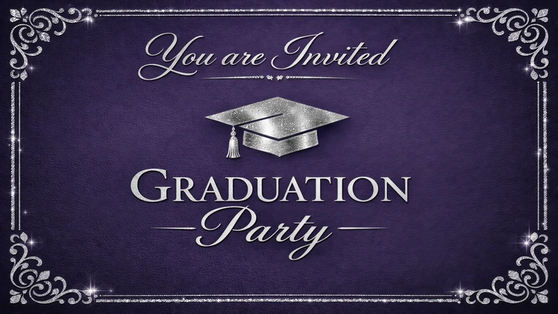 Graduation Party — Graduation Invitation, Grad, Graduation