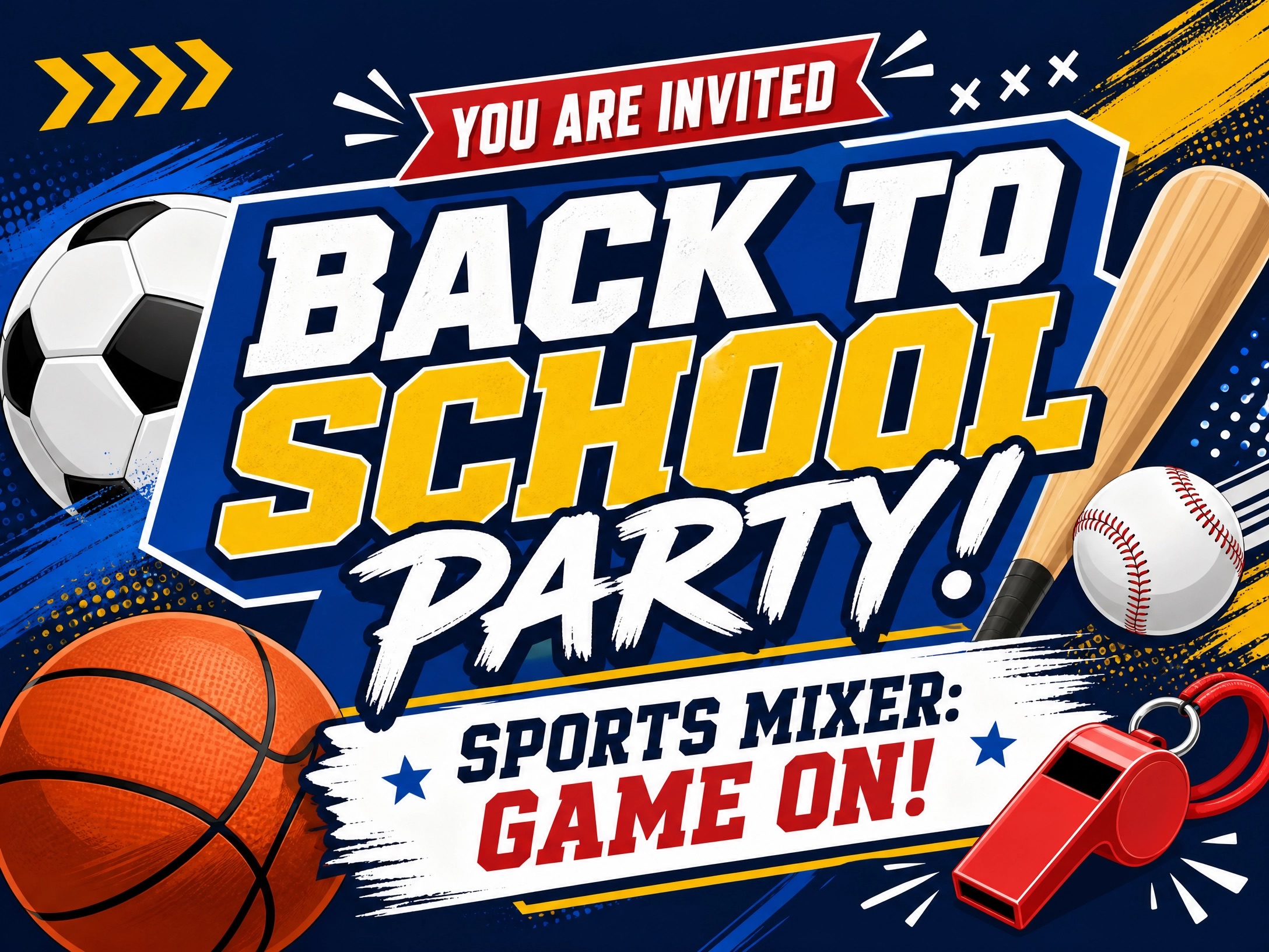 Back To School Sports Mixer