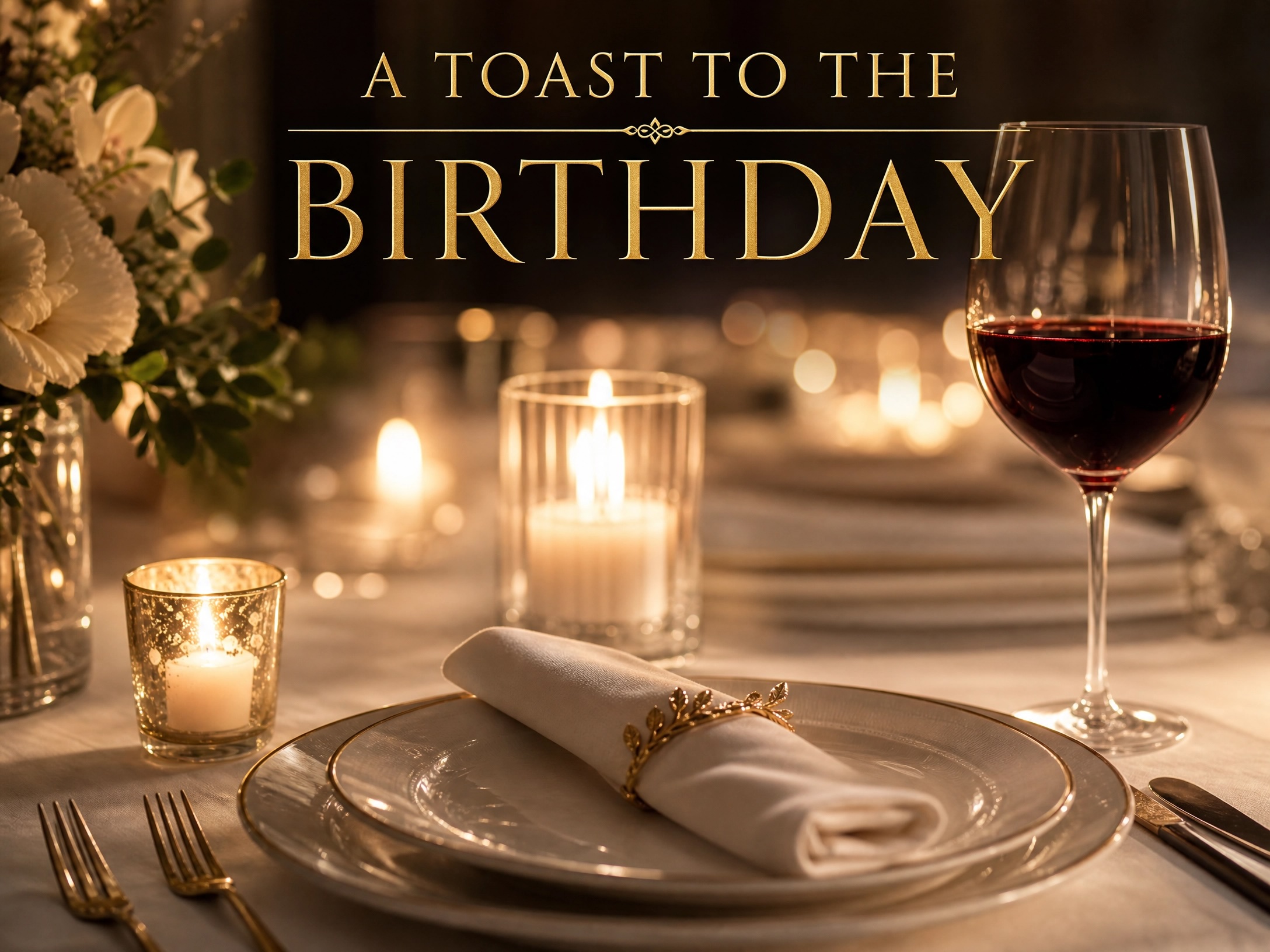 A Toast To The Birthday