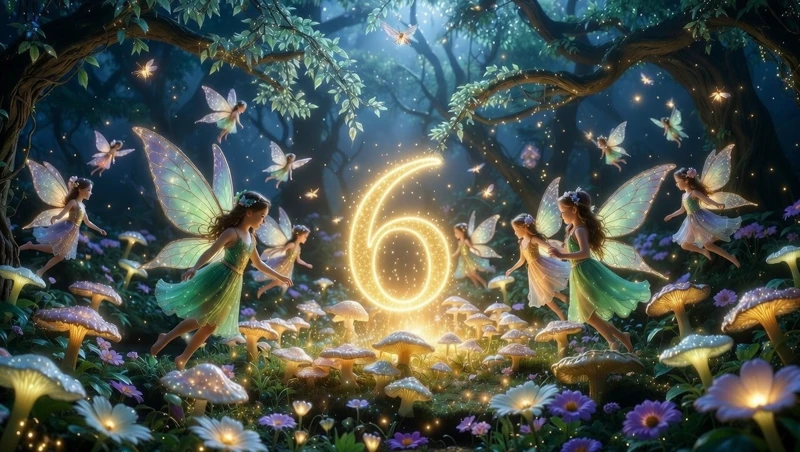 Fairy Glow: Turning 6 — Fairies, Enchanted Forest, Glow, 6th Birthday, Fairy Birthday