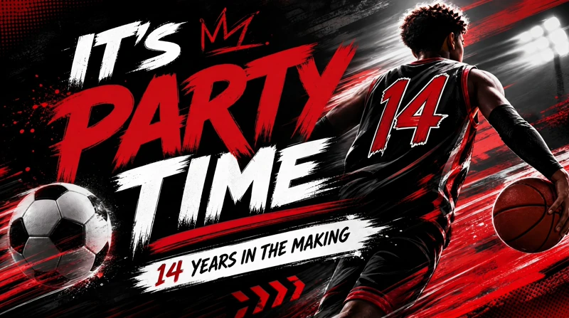 14th Epic Party — 14th Birthday, Sports, Basketball