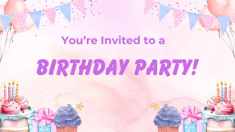 Cupcakes and Fun — Cupcake, Celebration, Candles, Confetti