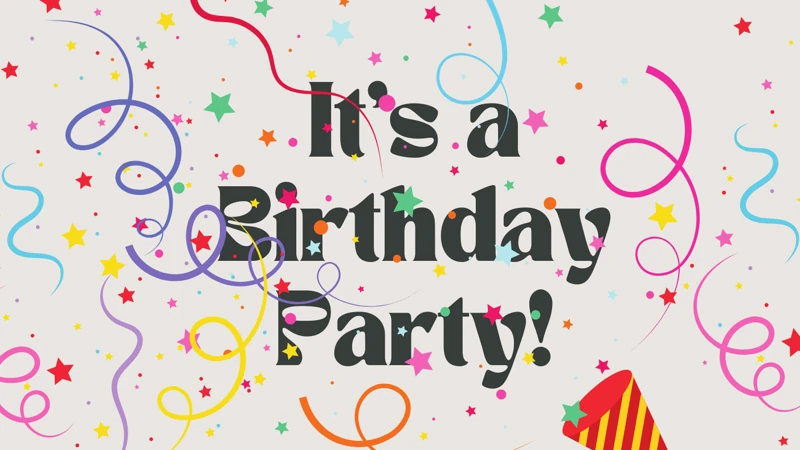 Simply Festive — Confetti, Party Hat, Party Poppers, Rainbow
