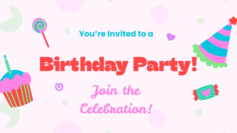 Party Sweets — Pink, Candy, Lollipop