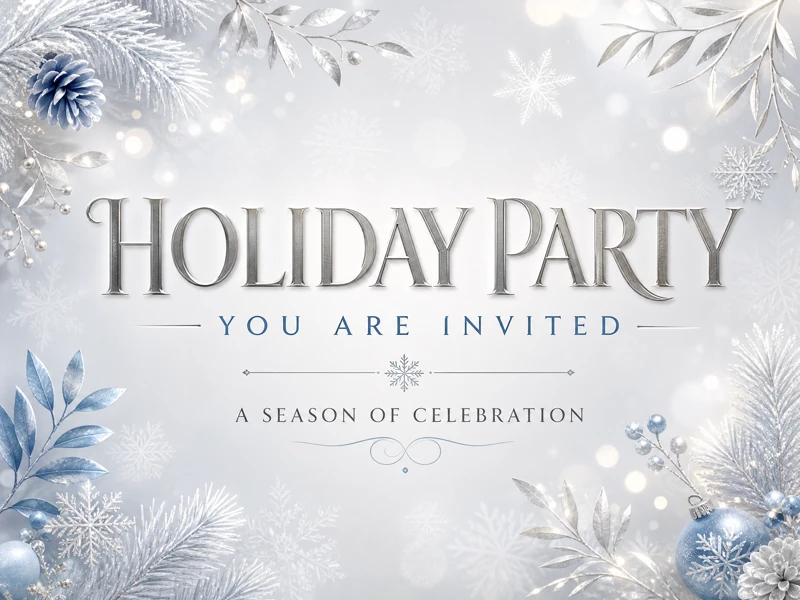 Winter Wonders — Holiday Party, Snow, Winter, Pinecone, Winter Wonderland