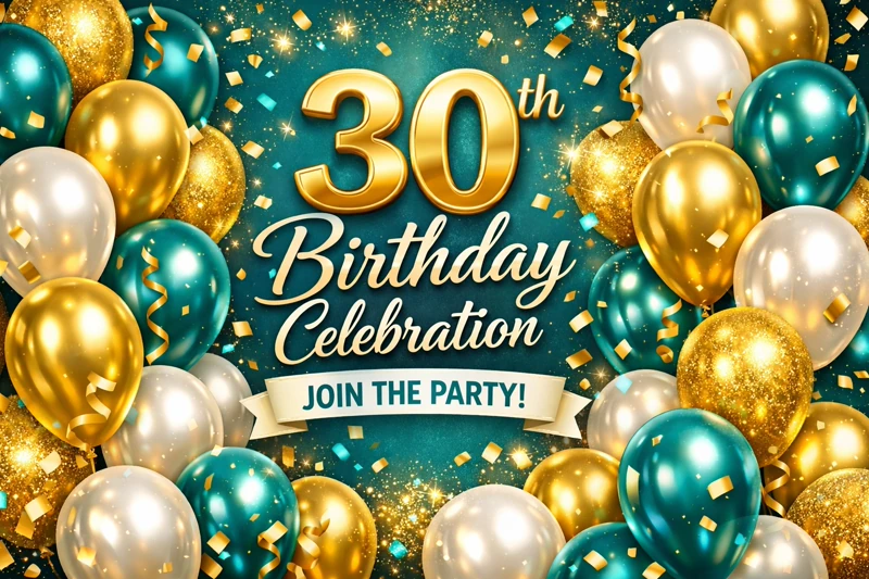 30th Party — Thirty, 30th Birthday