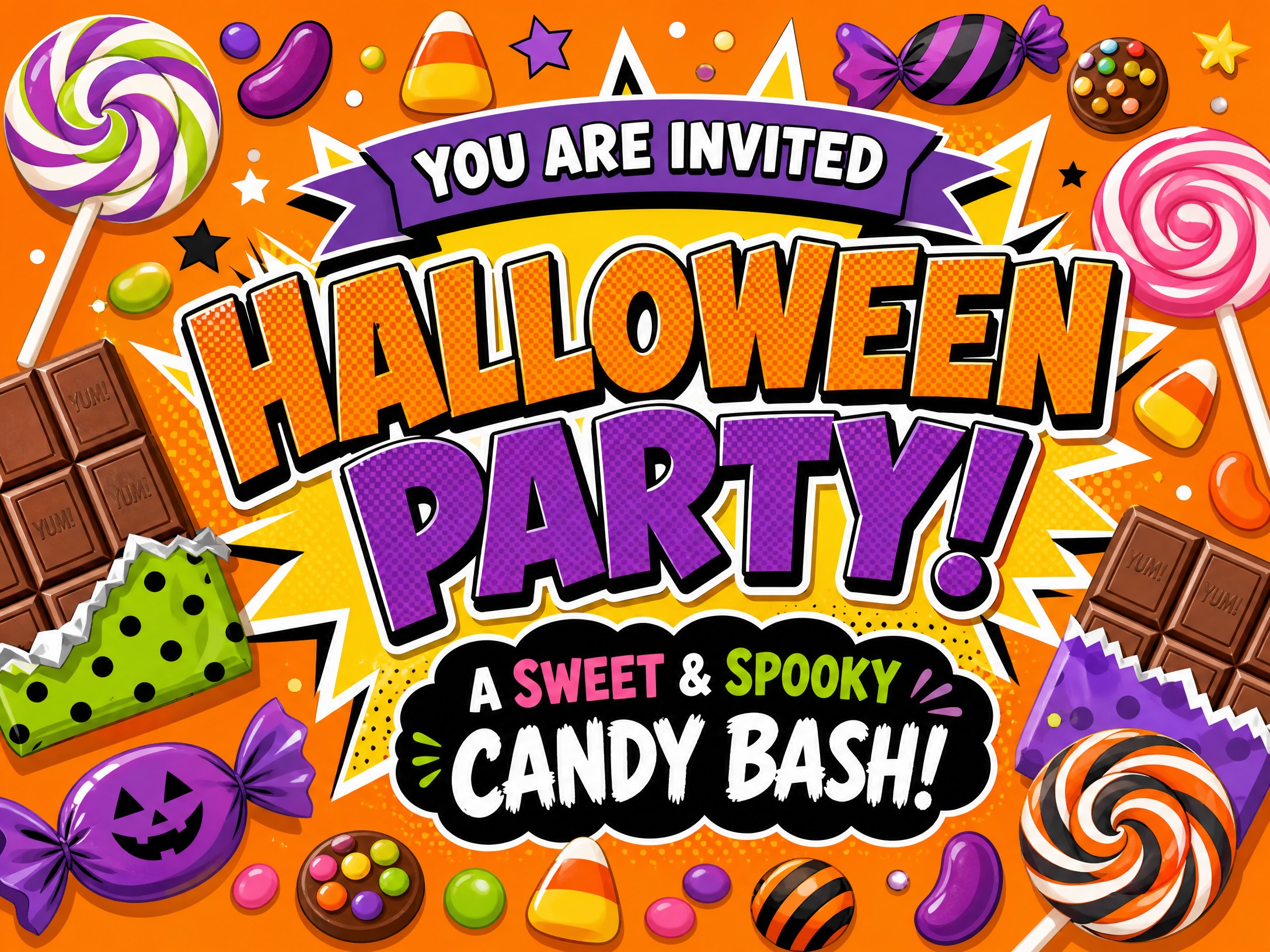 A Spooky Candy Bash