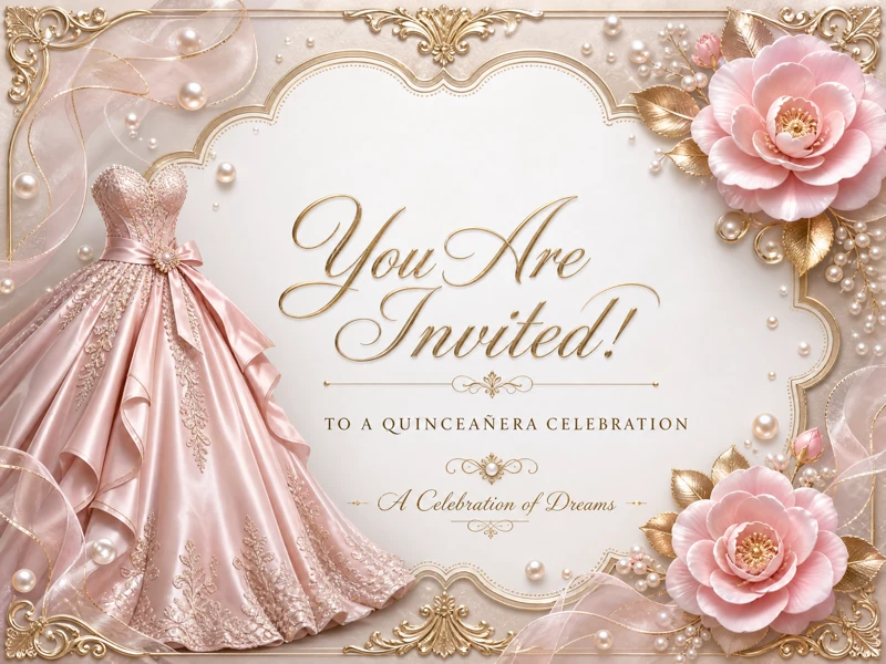 Silky Pink — Quinceanera, Flowers, Pink, Dress
