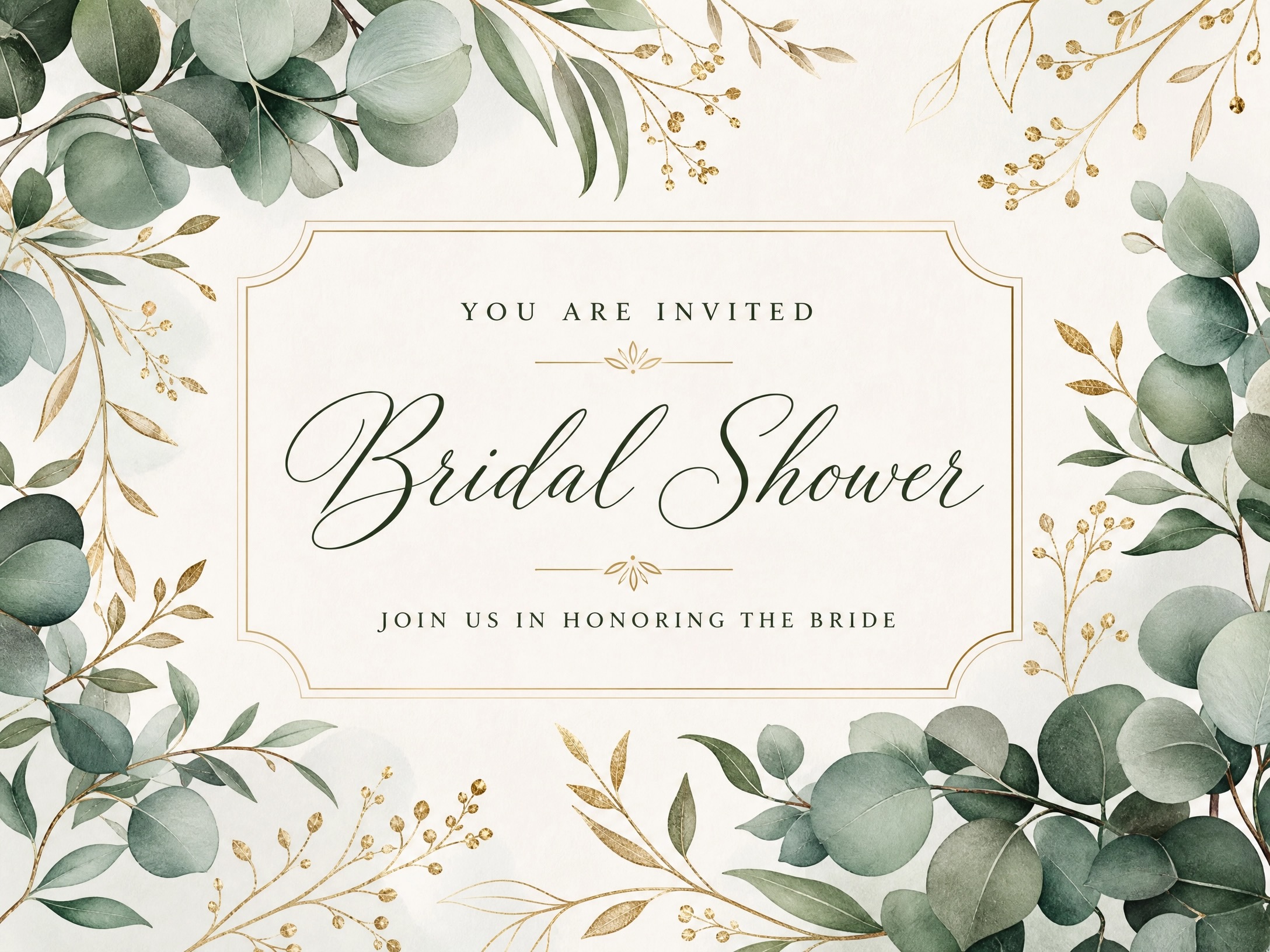 Honoring The Bride Invite