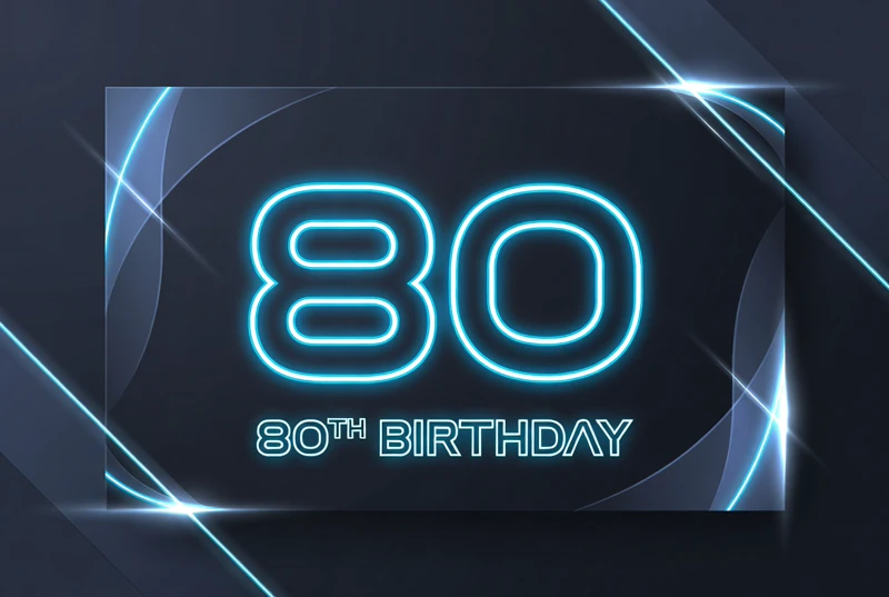 Let's Celebrate — 80th Birthday, Eighty