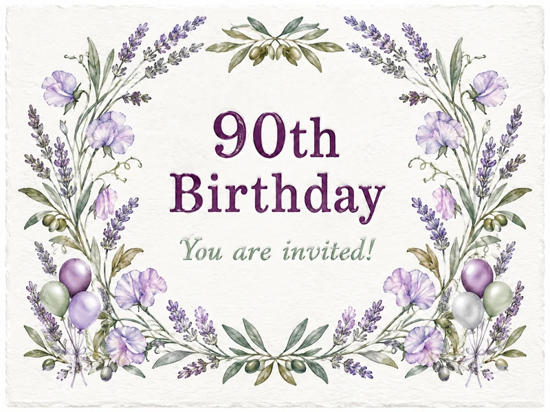90th Party Awaits